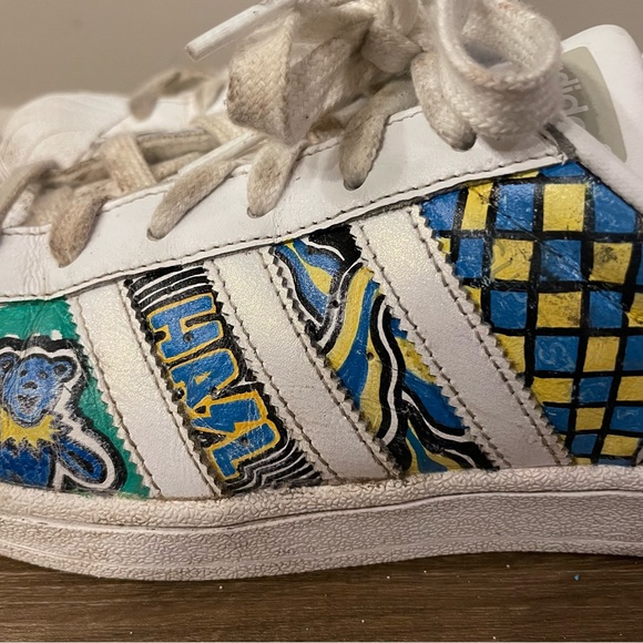 University of Michigan Custom Superstars - Picture 3 of 8